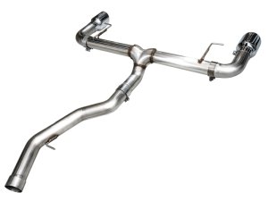 BMW 3 Series Performance Exhaust - Rear - AWE Tuning - Axle-Back Track Edition, Dual Exit, Dual 4.5